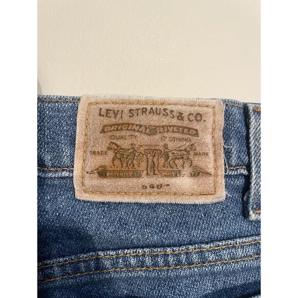 Vintage Levis Jeans Mens 38x32 Relaxed Fit 540 Brown Tab Denim Pants Casual - Picture 11 of 16